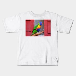 Rainbow Lory Kids T-Shirt